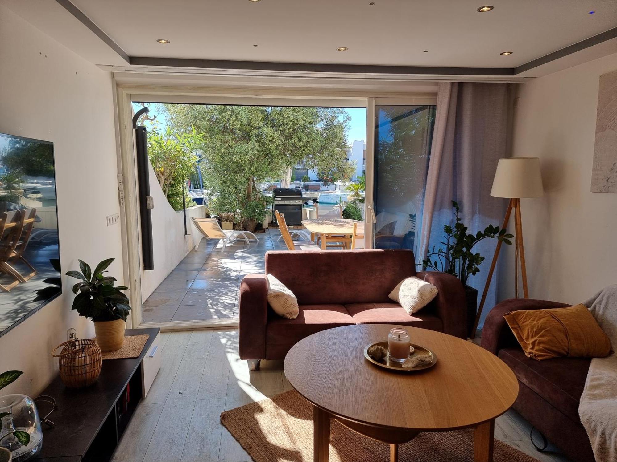 Marina Exceptionnelle - 8 Pers - 120 M2 Vue Mer - Suites Parentales - Cinema - Ponton 勒格罗-迪鲁瓦 外观 照片